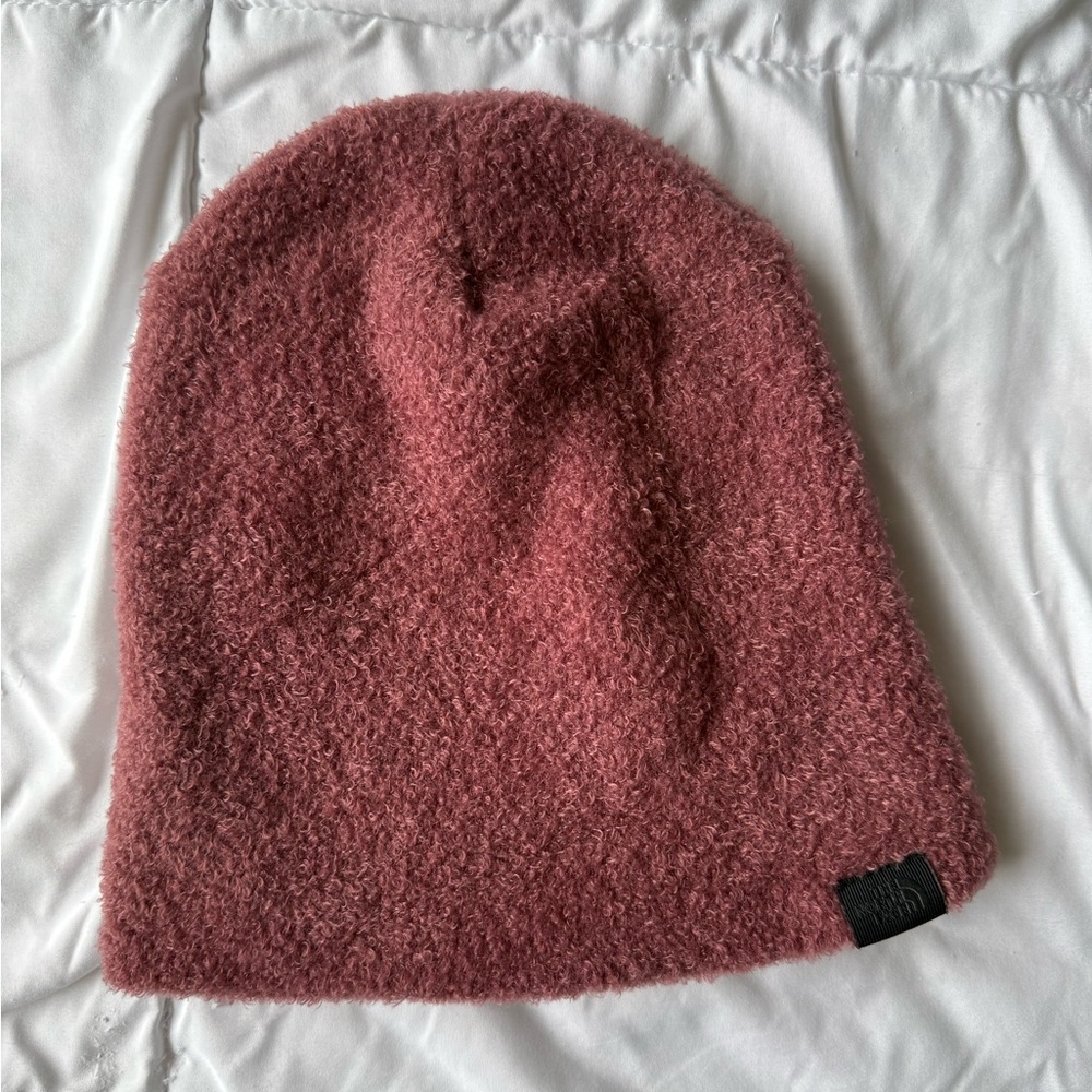The North Face Dusty Rose Soft 100% Nylon Beanie